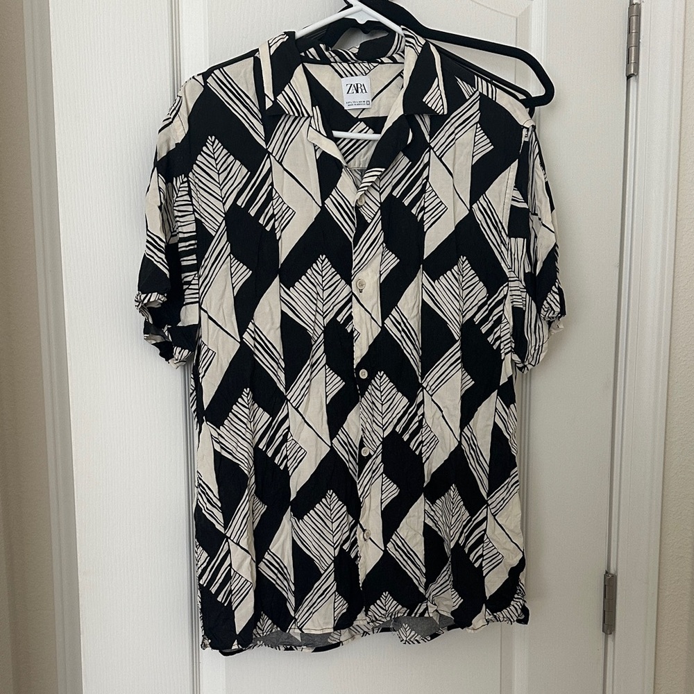 Zara Geometric Men's Shirt